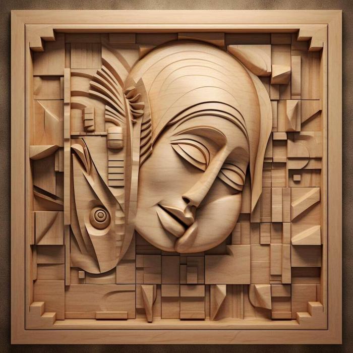 نموذج ثلاثي الأبعاد لآلة CNC 3D Art 